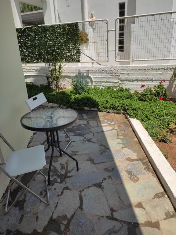 Balkon lub taras w obiekcie Double M near Athens Airport
