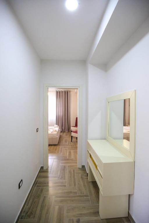 Postel nebo postele na pokoji v ubytování Hotel Vila Stefa