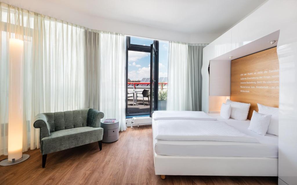 Art Hotel City Leipzig - Resim 15