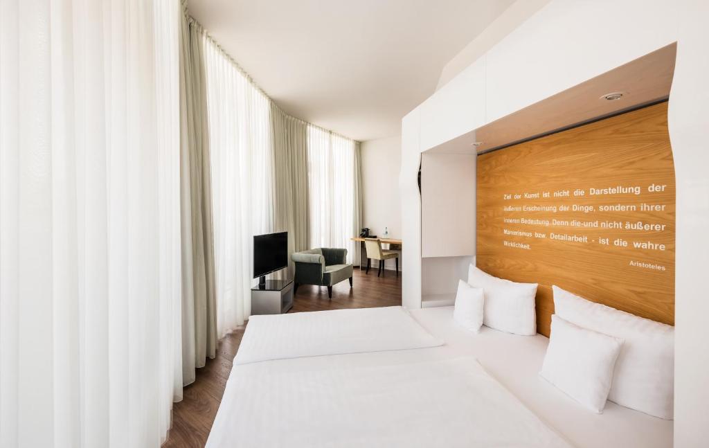 Art Hotel City Leipzig - Resim 21