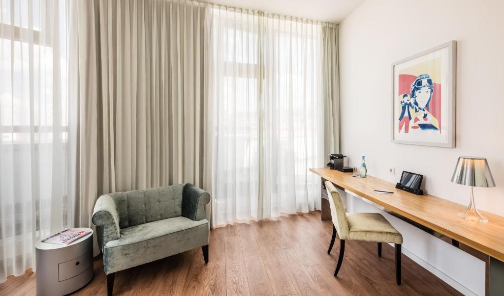 Art Hotel City Leipzig - Resim 39