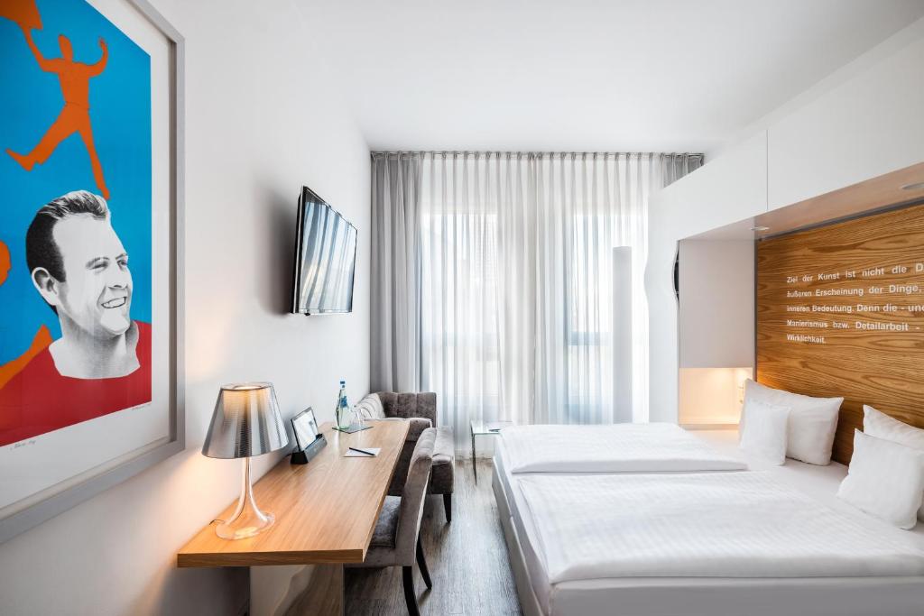 Art Hotel City Leipzig - Resim 22