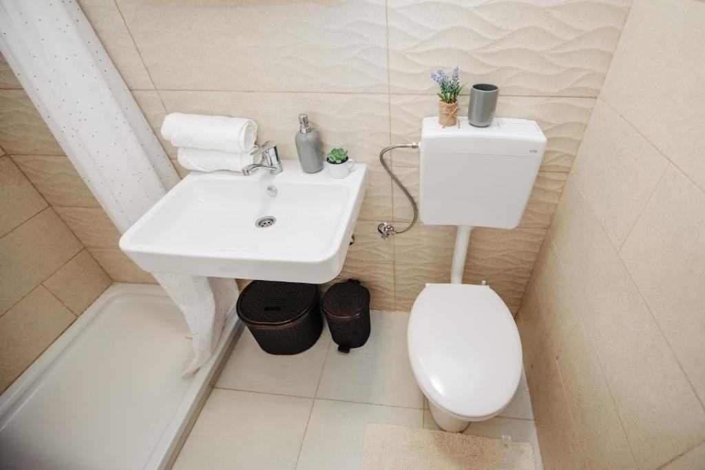 Kúpeľňa v ubytovaní Studio apartmant Tonka