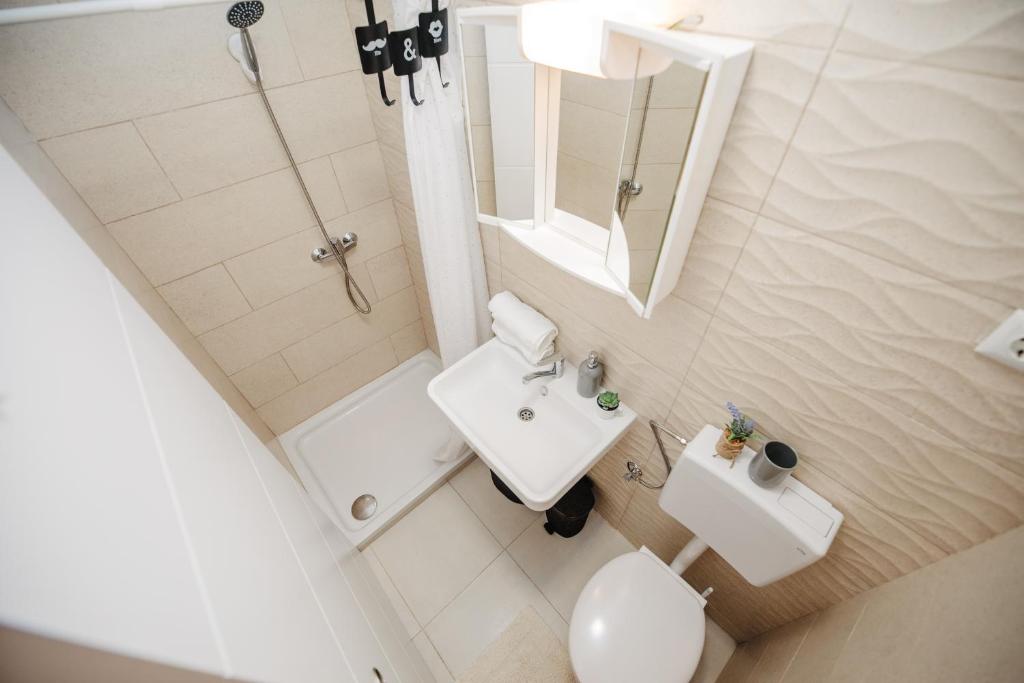 Kúpeľňa v ubytovaní Studio apartmant Tonka