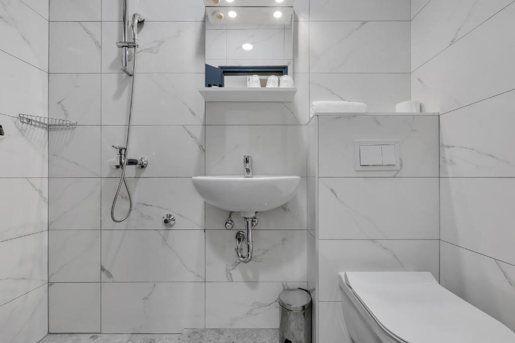 Kupatilo u objektu Hotel Alem