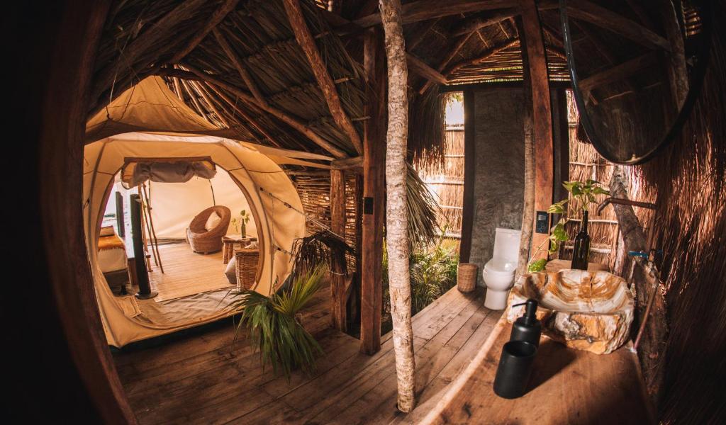 Fotografie z fotogalerie ubytování Uman Glamping & Cenote Tulum v destinaci Tulum