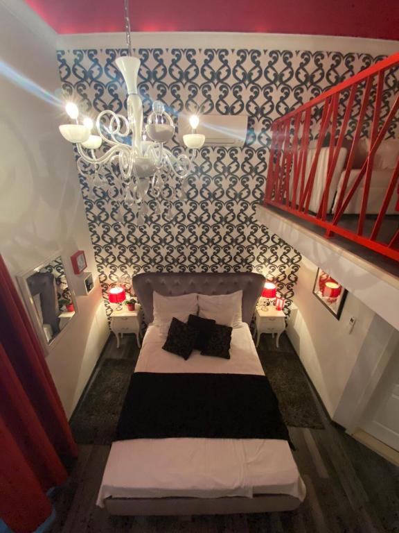Posteľ alebo postele v izbe v ubytovaní Bed&Breakfast Andio