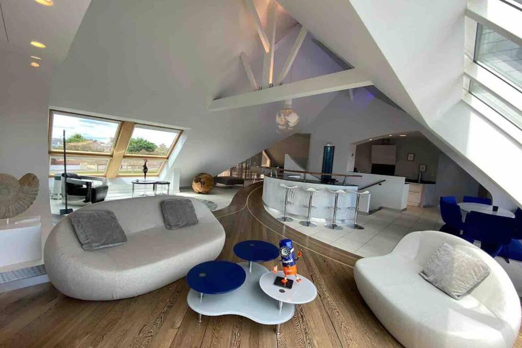 Photo de la galerie de l'établissement Appartement d'exception avec vue mer, à Gicquel