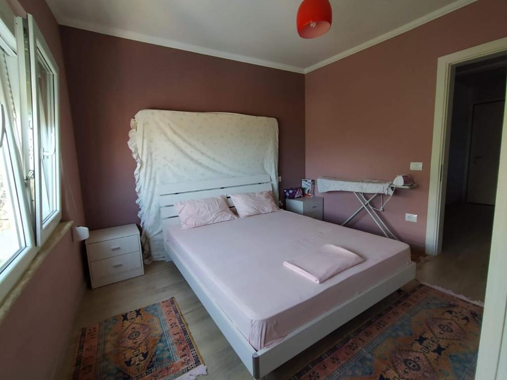 Posteľ alebo postele v izbe v ubytovaní Mia's Sea View Apartment