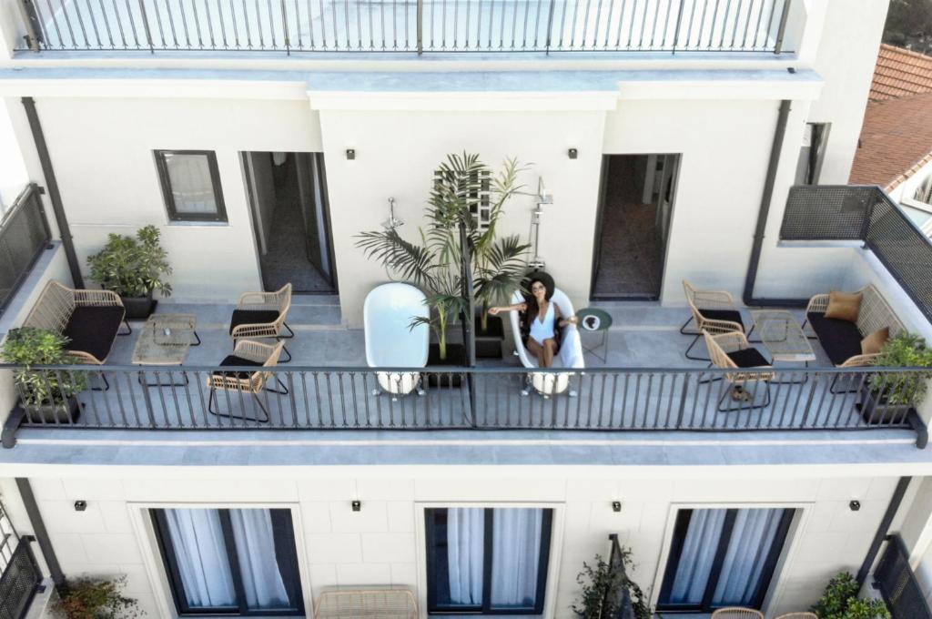 Μπαλκόνι ή βεράντα στο PAME Paradiso