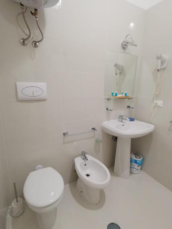 Kúpeľňa v ubytovaní Al porticciolo