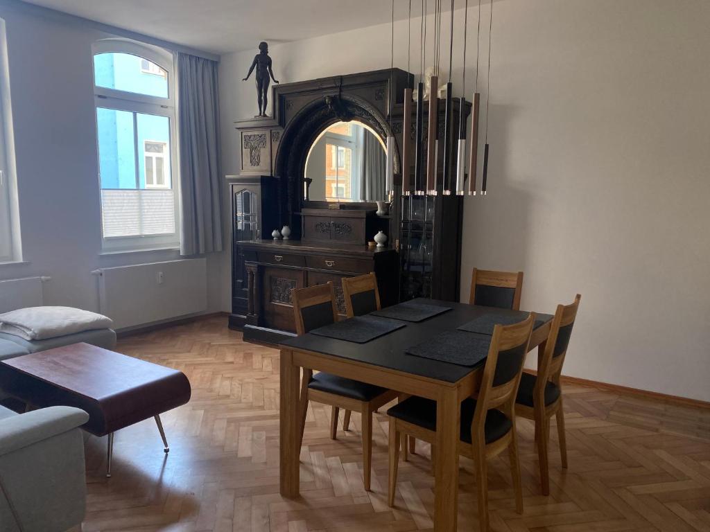 Posezení v ubytování attraktives 2-Zimmer-Apartment im Stadtzentrum