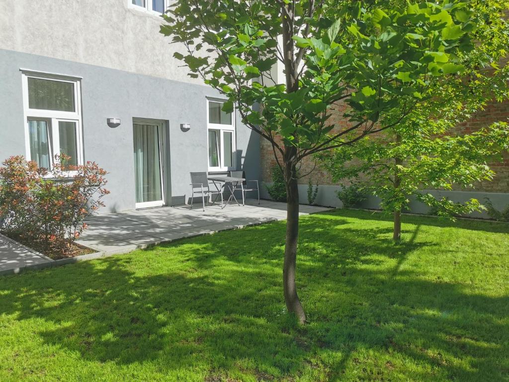 Zahrada ubytování WF-Apartment Westbahnhof