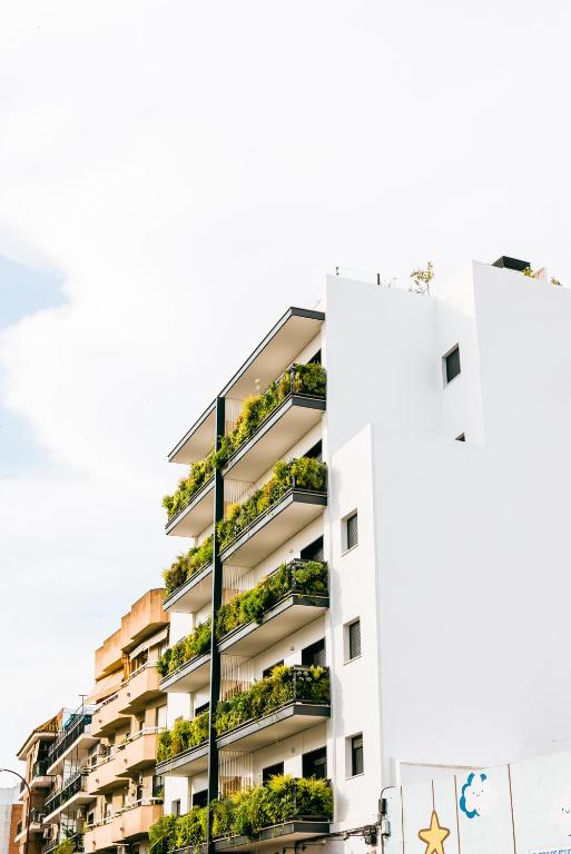 Budynek, w którym mieści się apartament