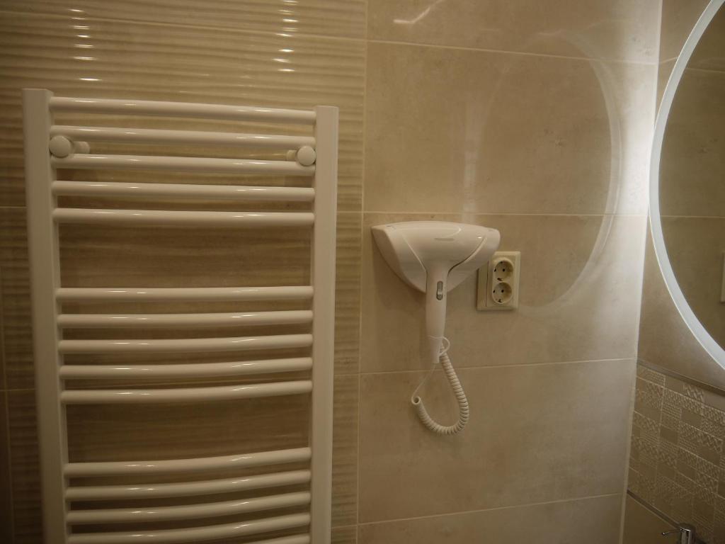 Kúpeľňa v ubytovaní Vízparti SAS Apartman Siófok