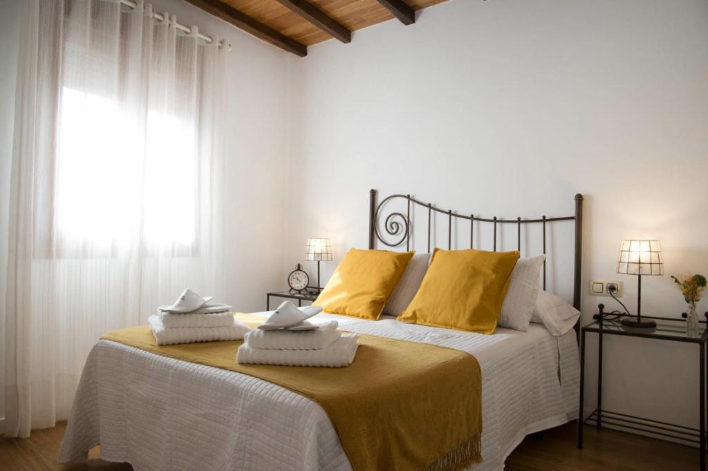 Postel nebo postele na pokoji v ubytování CASA PITAXAN