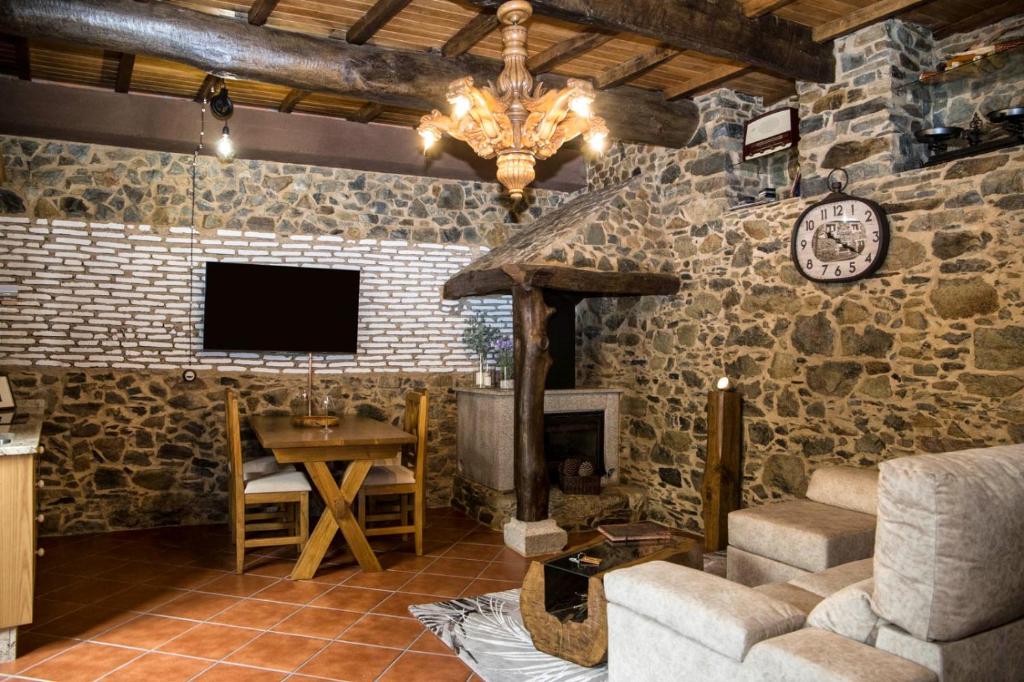 Posezení v ubytování CASA PITAXAN