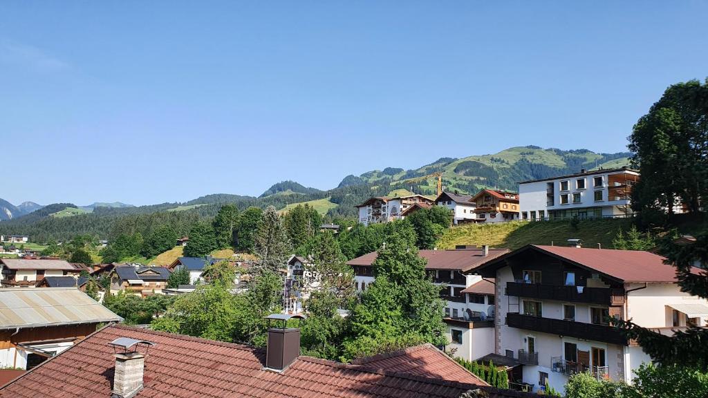 Výhľad na hory alebo výhľad na hory priamo z apartmánu