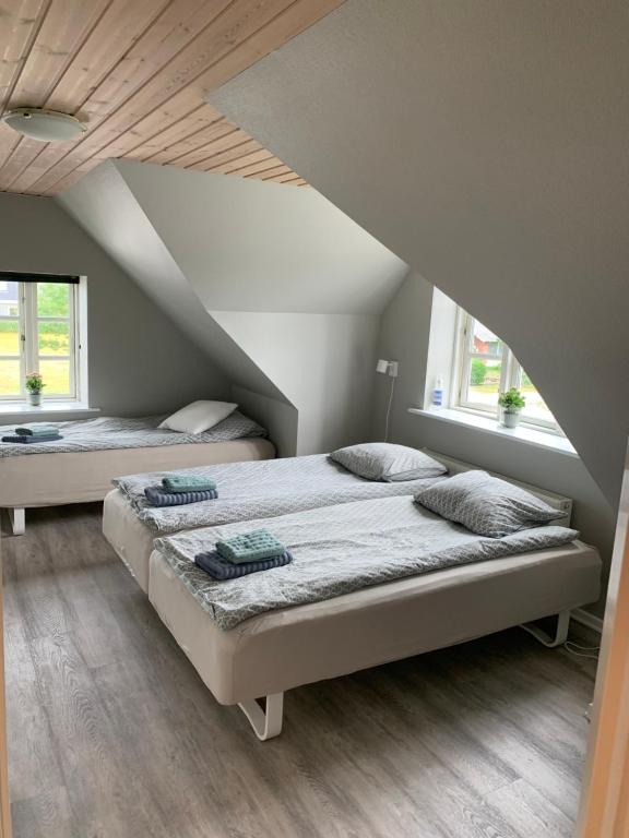 Postel nebo postele na pokoji v ubytování Jerup Bed & Breakfast