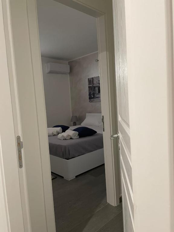 Postel nebo postele na pokoji v ubytování B&b armonia