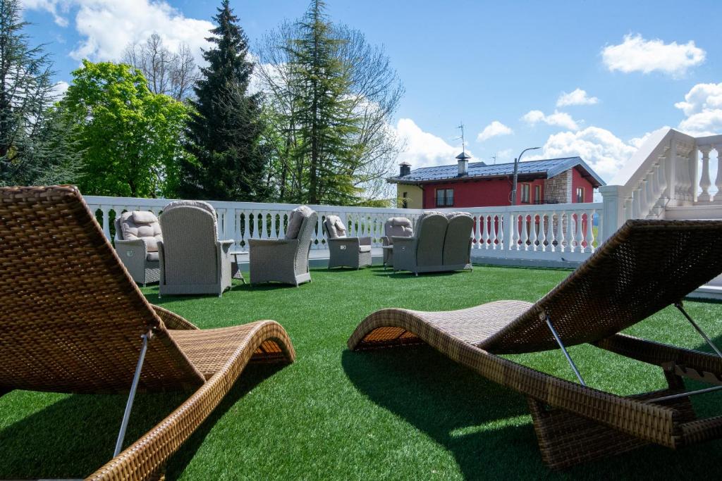 Ogród w obiekcie Villa Ciardi Wellness Hotel & Ristorante