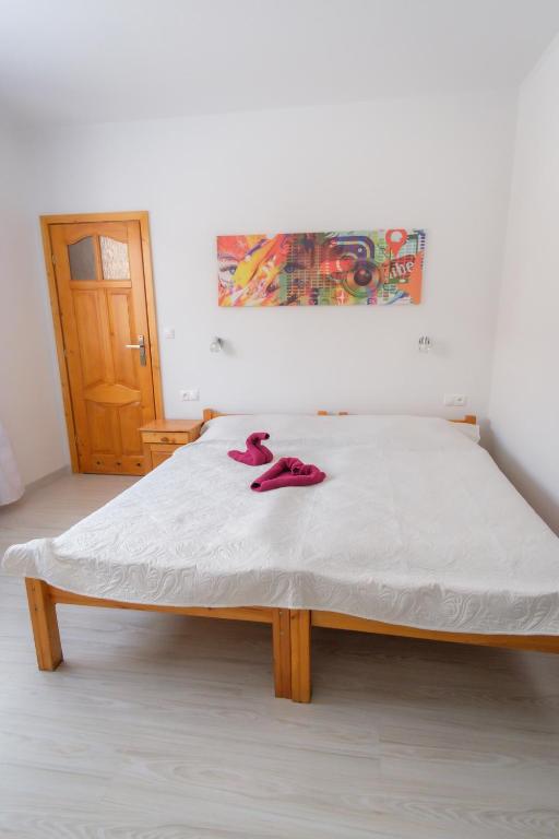 Postel nebo postele na pokoji v ubytování Villa Zarra
