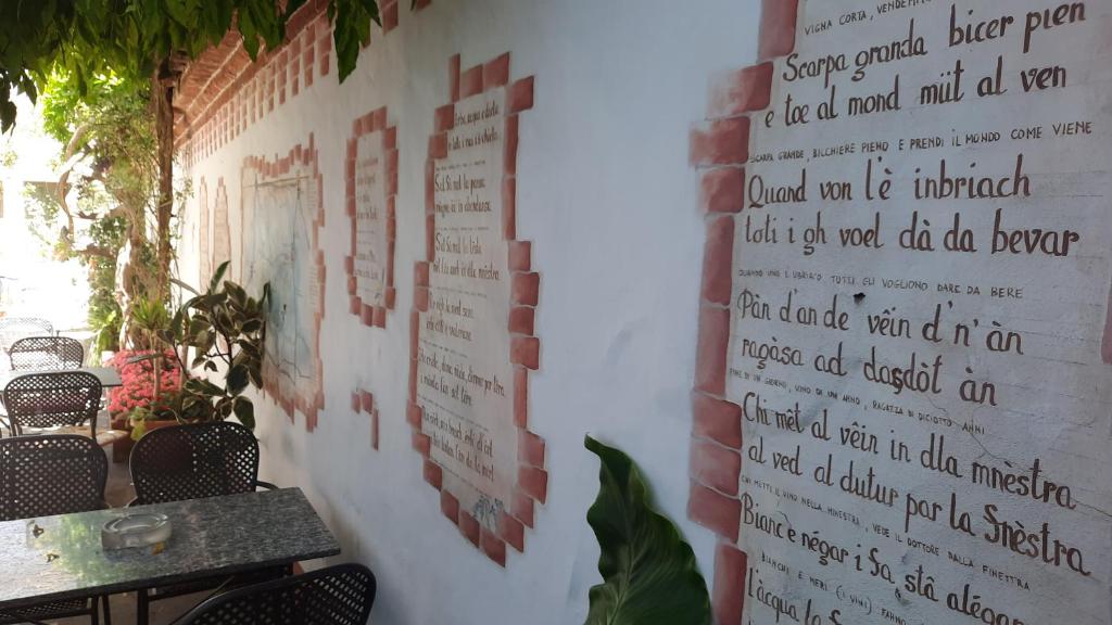 Restaurace v ubytování Albergo Giulia Gonzaga
