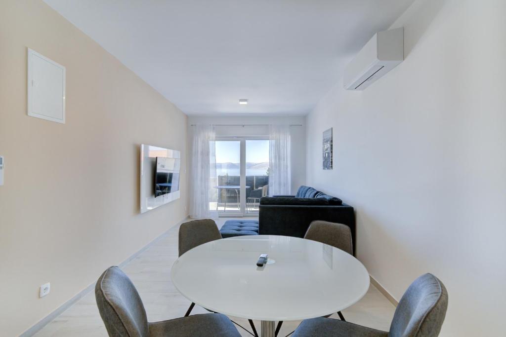 Posezení v ubytování APARTMANI OLIMP1