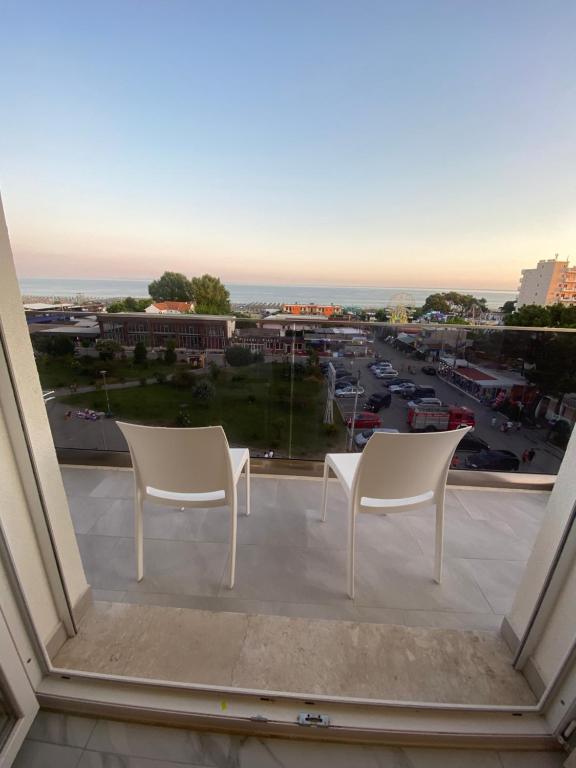 Nespecifikovaný výhled na moře nebo výhled na moře při pohledu z hotelu