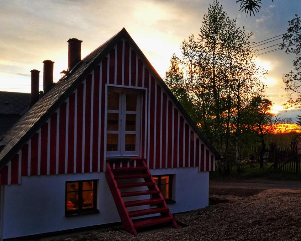 Budova, kde se apartmán nachází