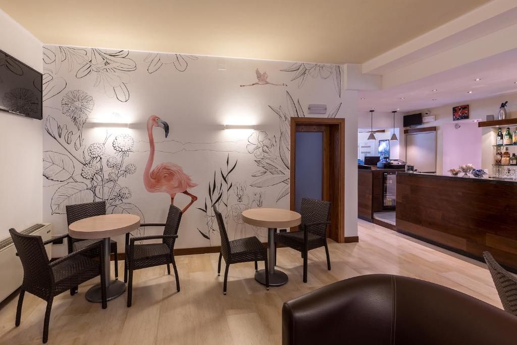 Posezení v ubytování La Tavernetta