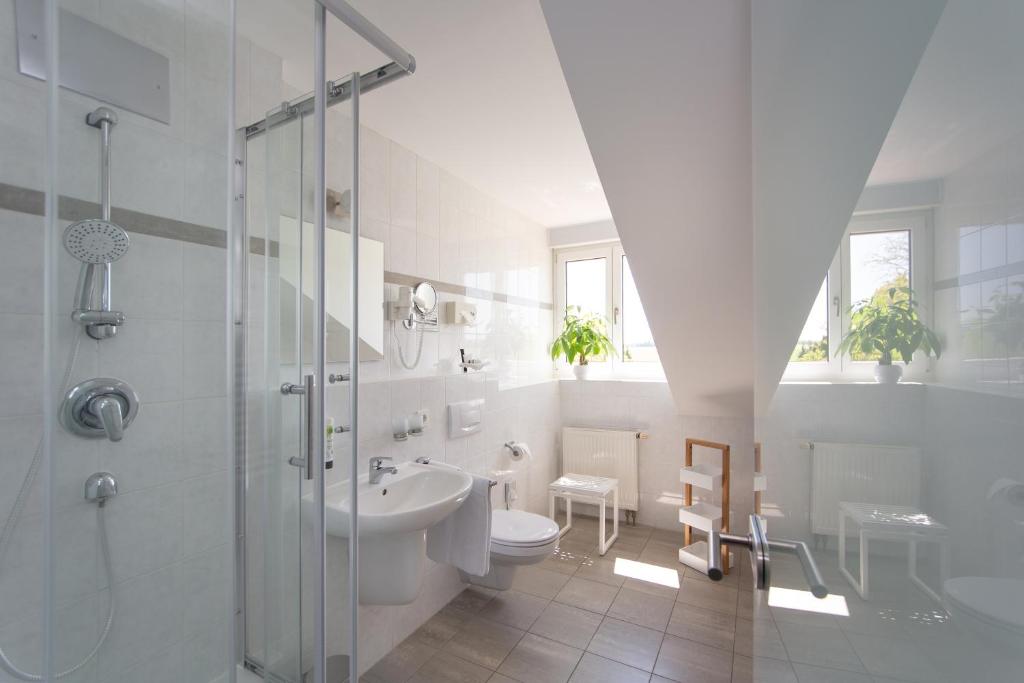 Koupelna v ubytování Arcus Hotel München Messe