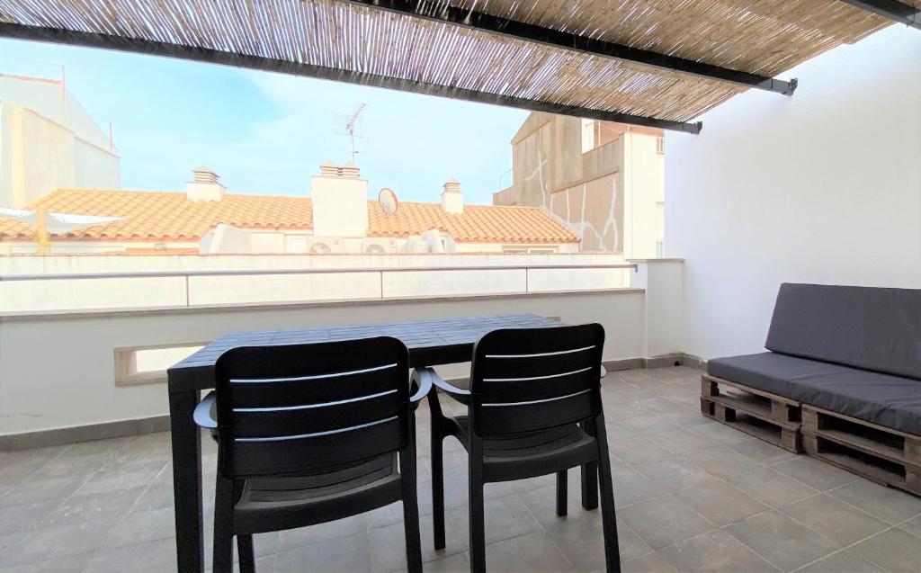Balkón alebo terasa v ubytovaní Apartaments l'Escala Centre