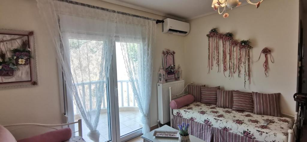 Posteľ alebo postele v izbe v ubytovaní Iris Deluxe Suites 1