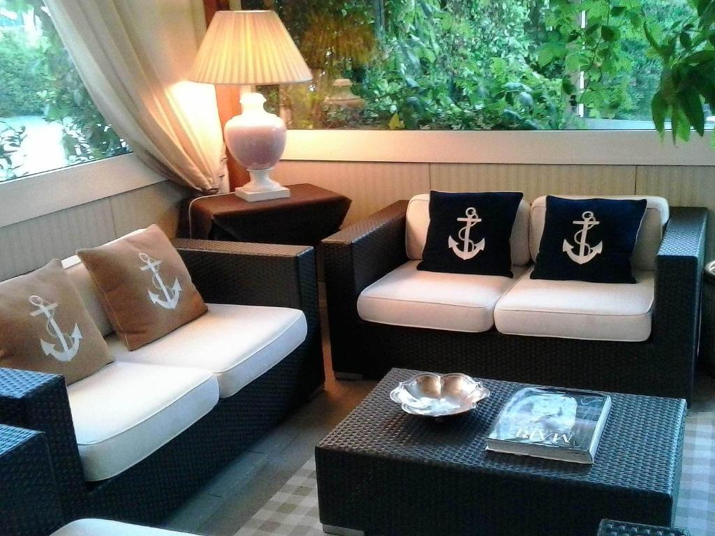 Posezení v ubytování Hotel Ancora Riviera