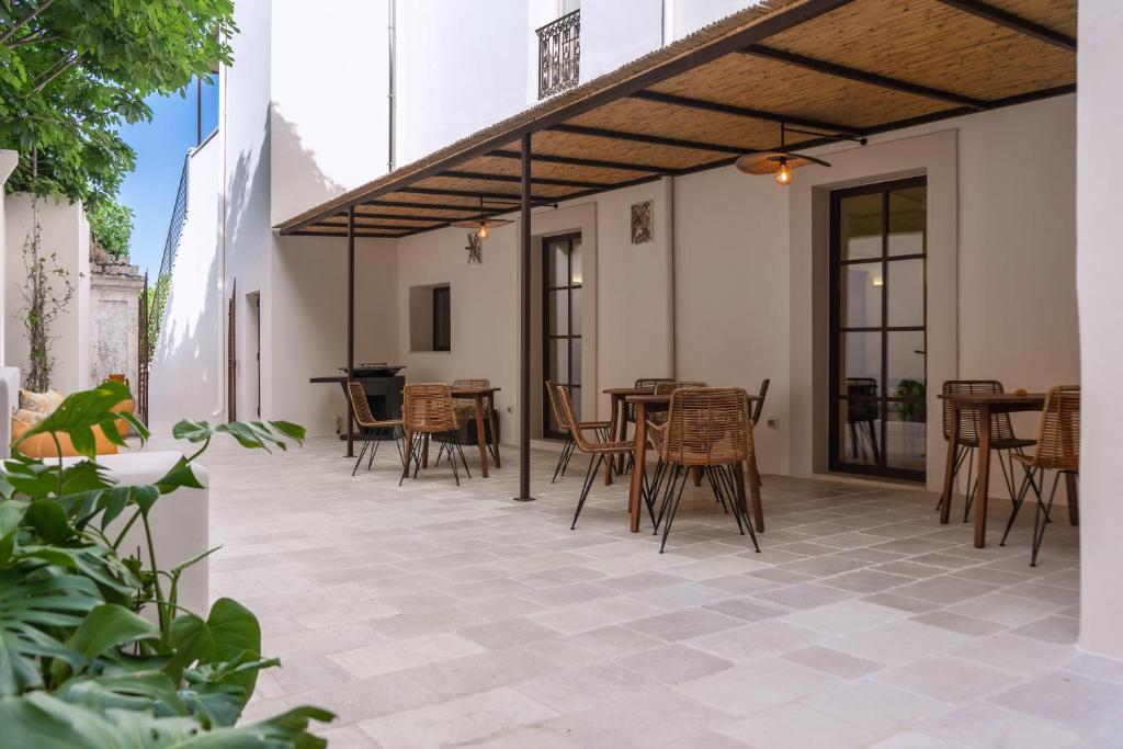 A patio or other outdoor area at PALAZZO FRANGIPANE