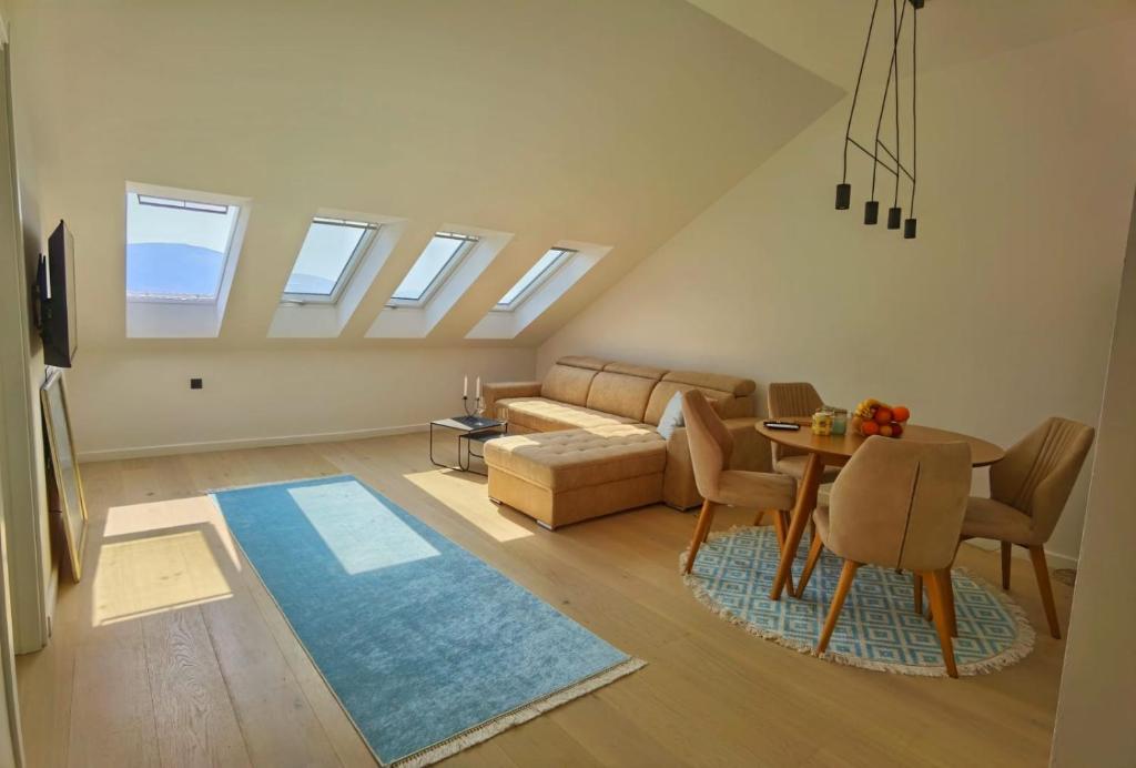 Posezení v ubytování Riva Guesthouse