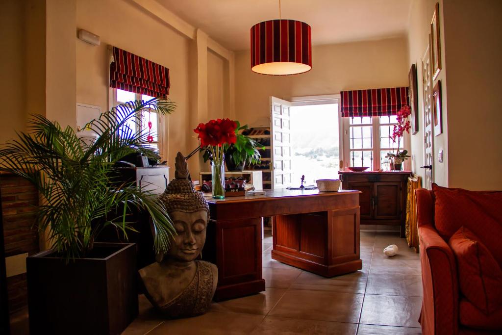 Posezení v ubytování Hostal Avalon