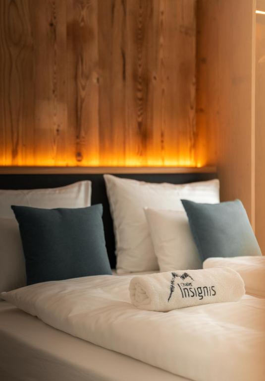 Postel nebo postele na pokoji v ubytování Chalet Insignis