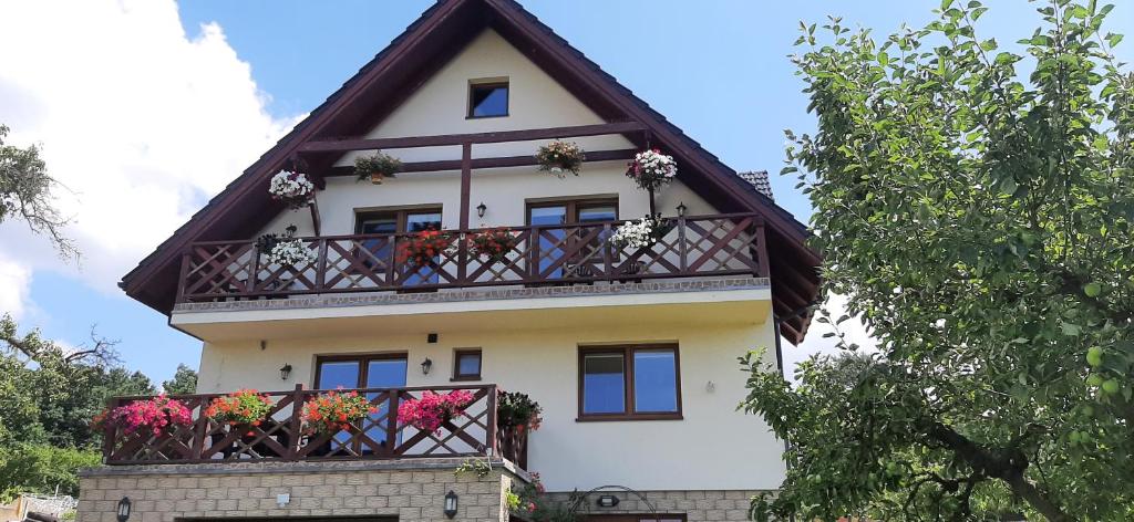 Balkón alebo terasa v ubytovaní Pod Gruszą