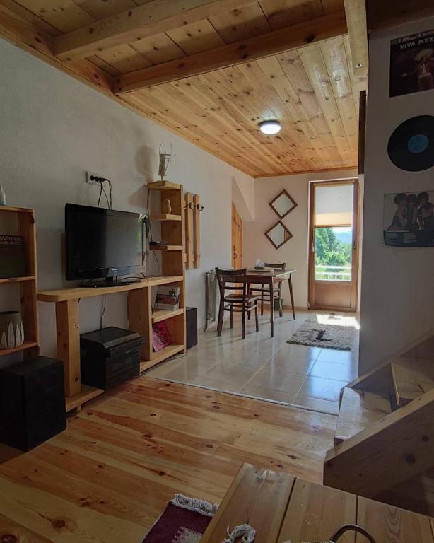 TV a/nebo společenská místnost v ubytování Apartment Winter Star