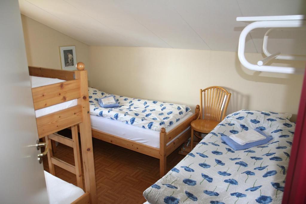 Voodi või voodid majutusasutuse Korpudalur HI Hostel toas