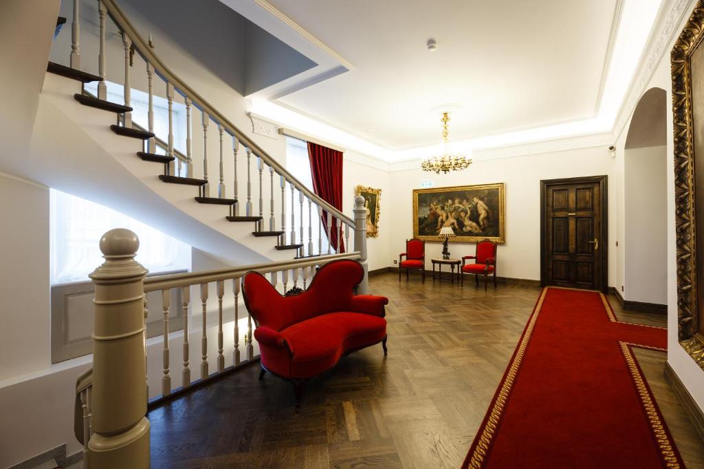 Posezení v ubytování Villa Friedheim