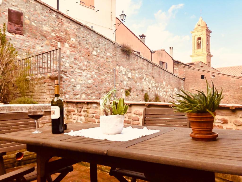Nápoje v ubytování Bed & Breakfast Montepulciano