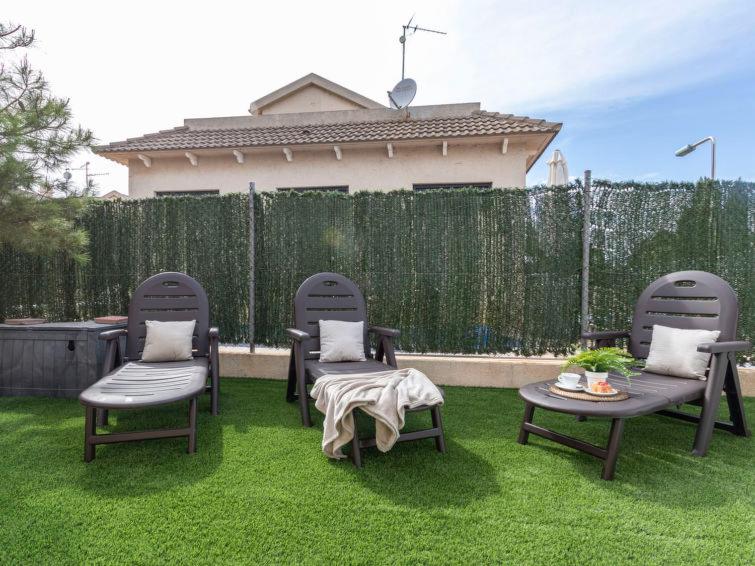Vonkajšia záhrada v ubytovaní Casa de Vacaciones La Terraza