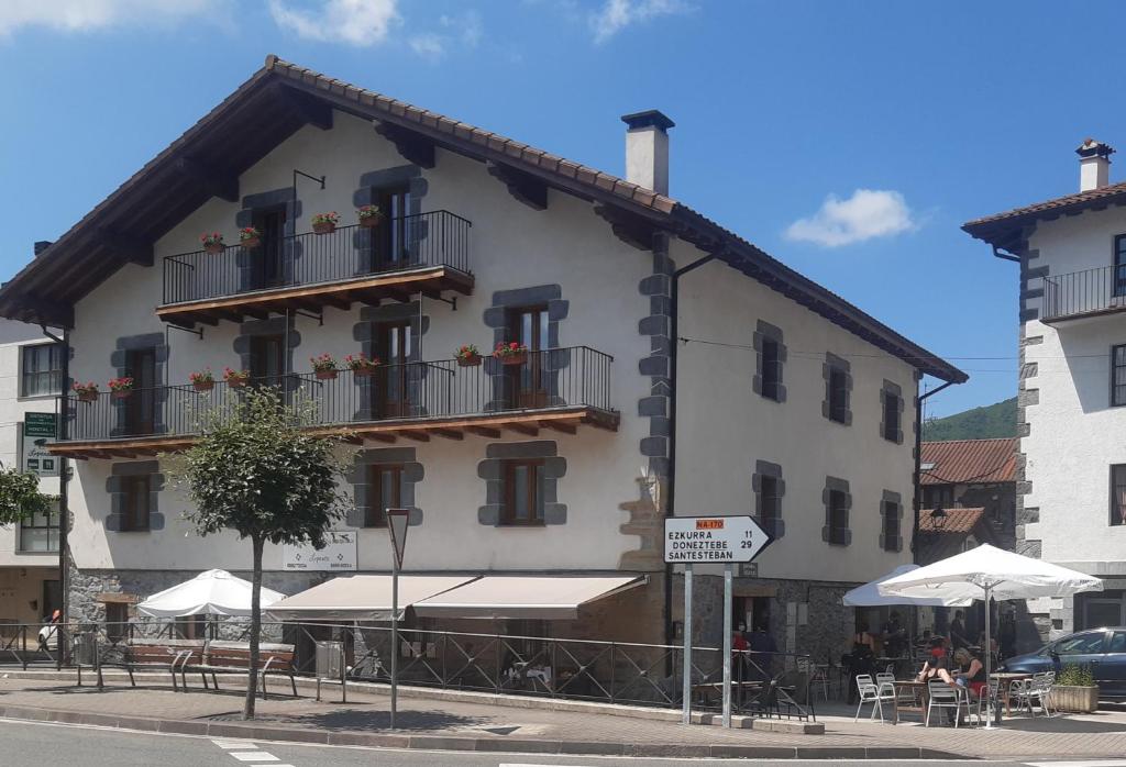 Budova, kde se penzion nachází