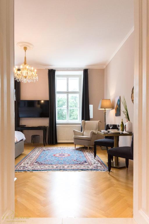 Posteľ alebo postele v izbe v ubytovaní Parkview Boutique Apartments