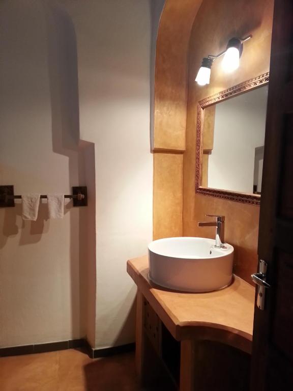 Koupelna v ubytování Hiliki House