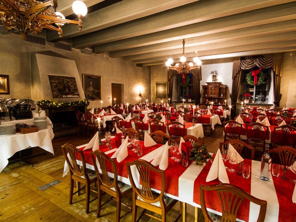 Restaurace v ubytování Sundbyholms Slott