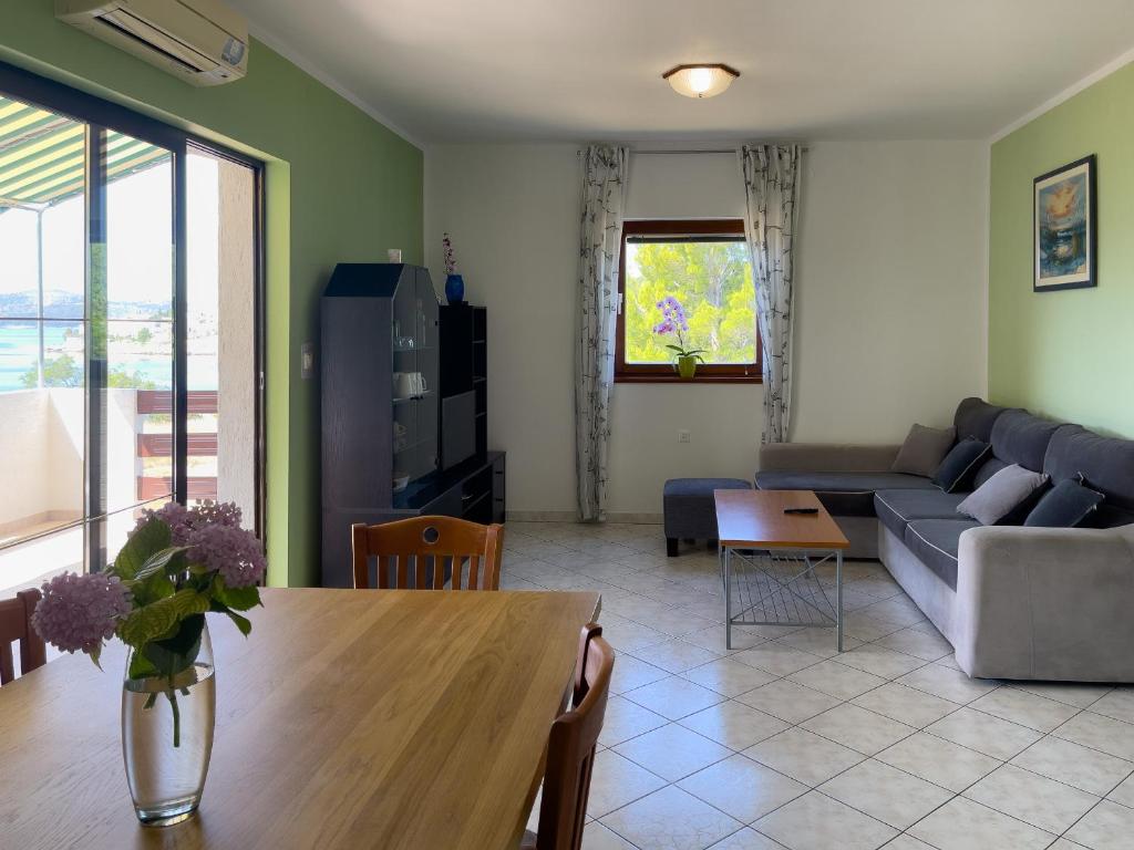 Posezení v ubytování Apartments Ana